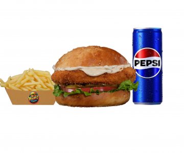 Chicken Burger Menü